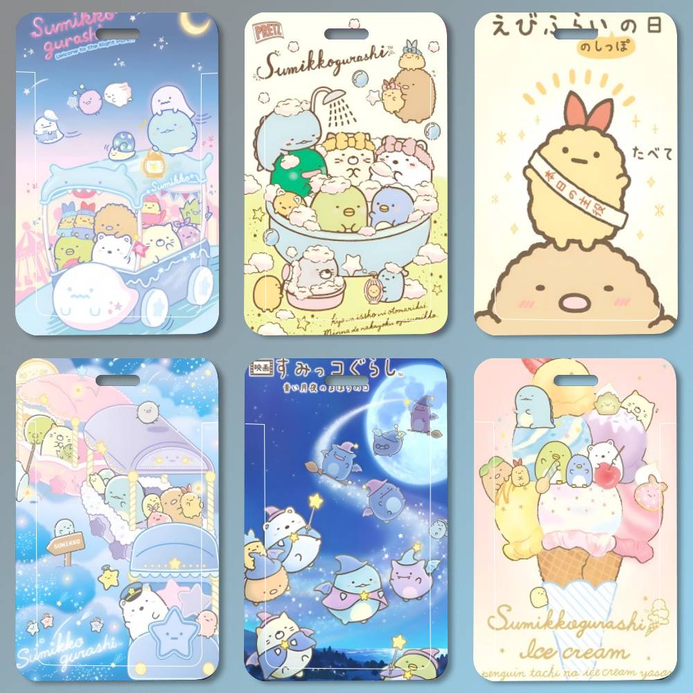 Leather Work Japan - Japan Anime Sumikko Gurashi ID Card