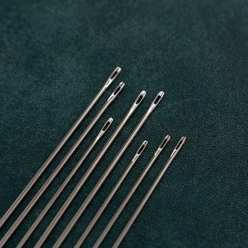 6Pcs DIY May Kim Mắt Lớn Cùn K - đánh giá và giá Leather Needle Harness