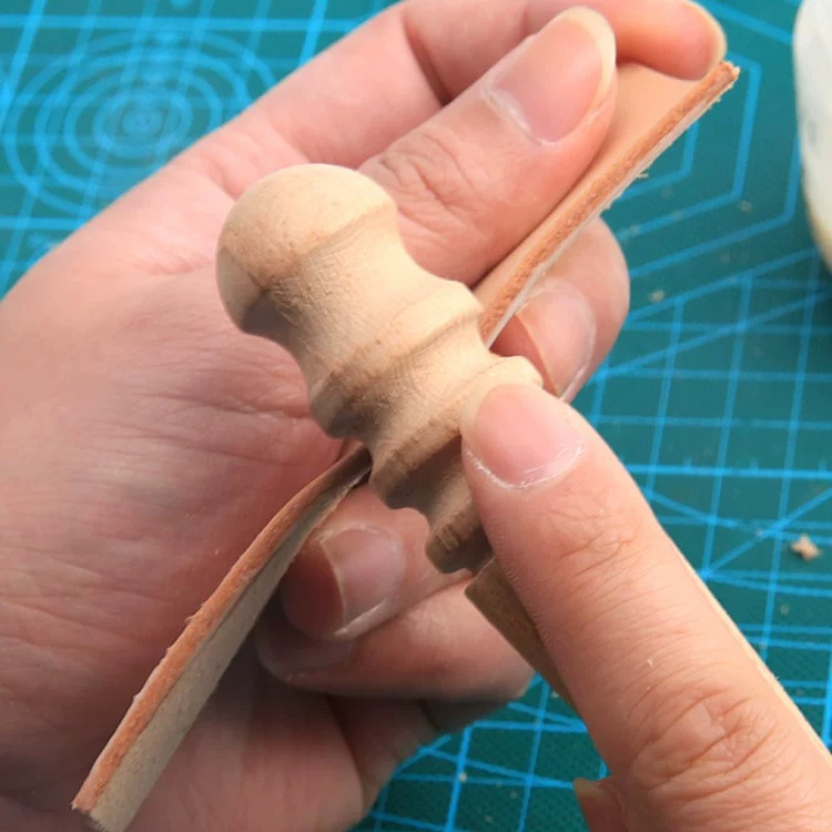 Wooden Leather Edge Burnisher  - đánh giá và giá Leather Edge Beveler