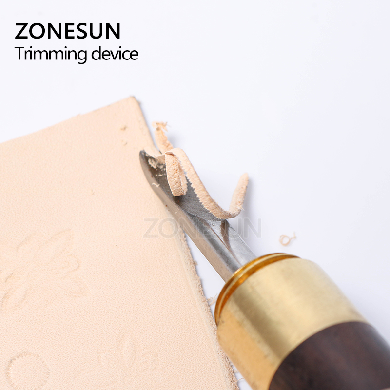 ZONESUN 1Piece 1.2mm Leathercr - đánh giá và giá Leather Edge Beveler