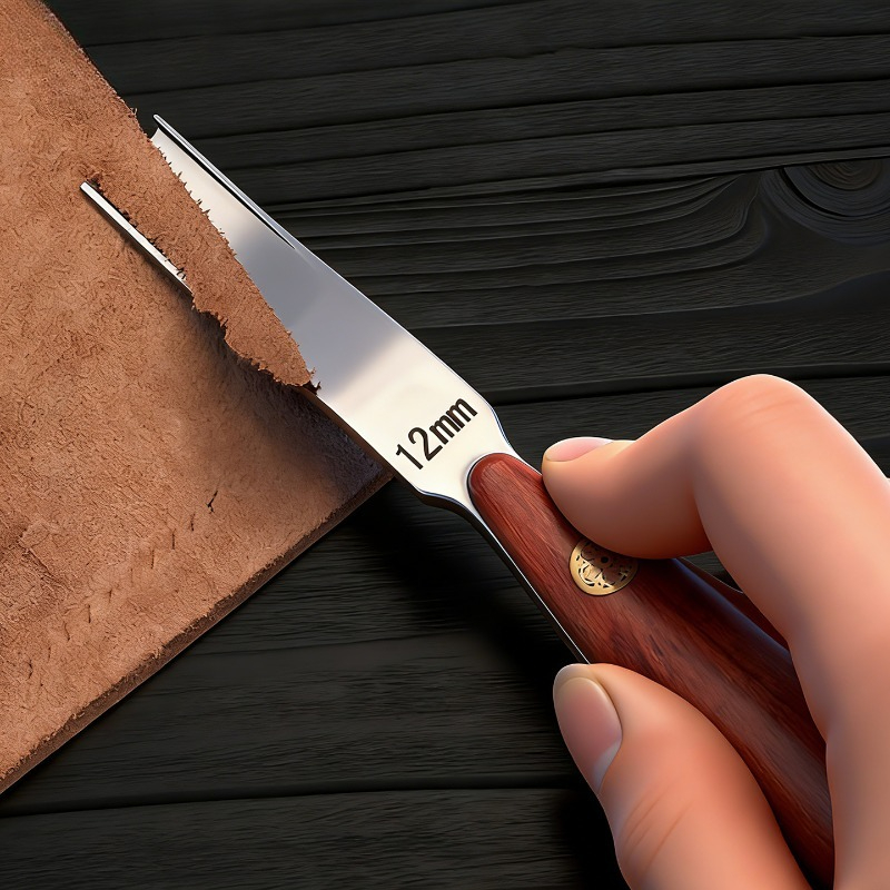 Wide Rosewood Skiving Knife, L - đánh giá và giá Leather Edge Beveler