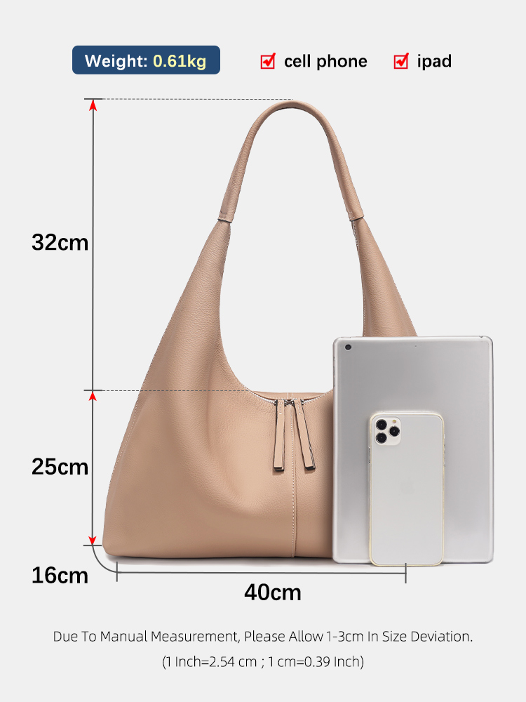Zency Large Capacity Tote Bag  - đánh giá và giá Leatherwork Wallet