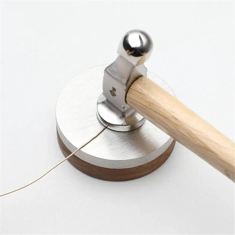 Stainless Steel Round Head Ham - đánh giá và giá Leatherwork Hammer