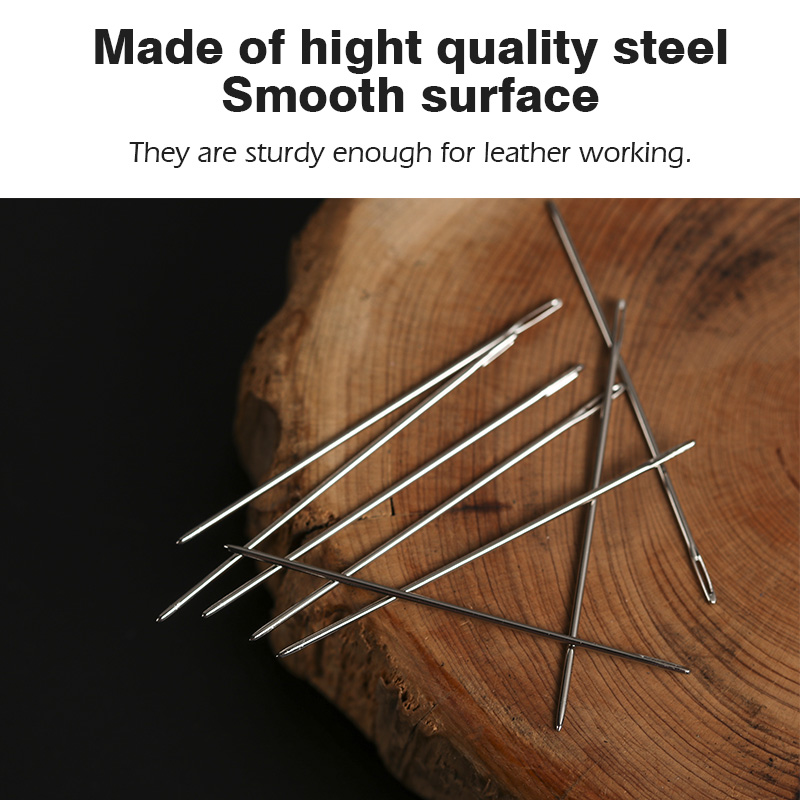 WUTA 12pcs Leathercraft Sewing - đánh giá và giá Leather Needle Harness