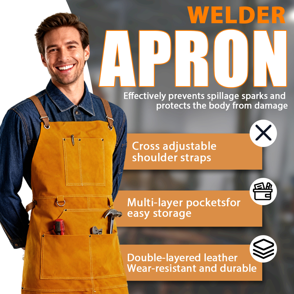 Oxhide Leather Welding Apron C - đánh giá và giá Leatherwork Repairs