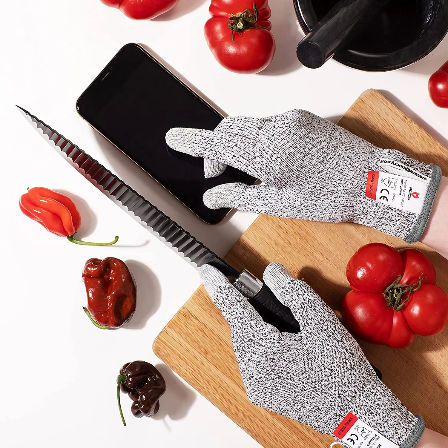 Cut Resistant Gloves Level 5 w - đánh giá và giá Leatherworking Leveling
