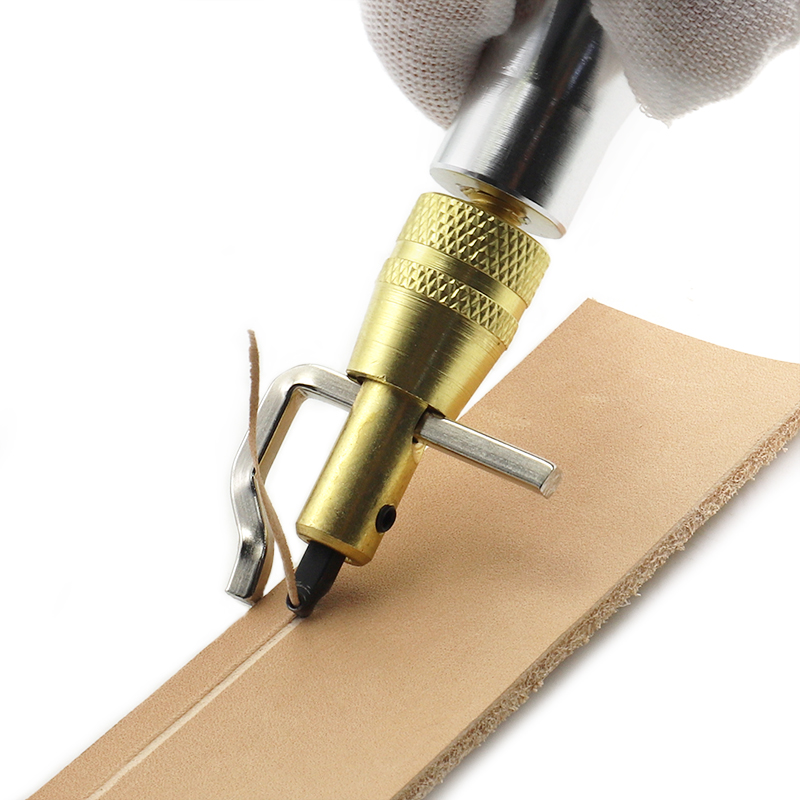 1Set Metal Adjustable Leather  - đánh giá và giá Leather Edge Beveler