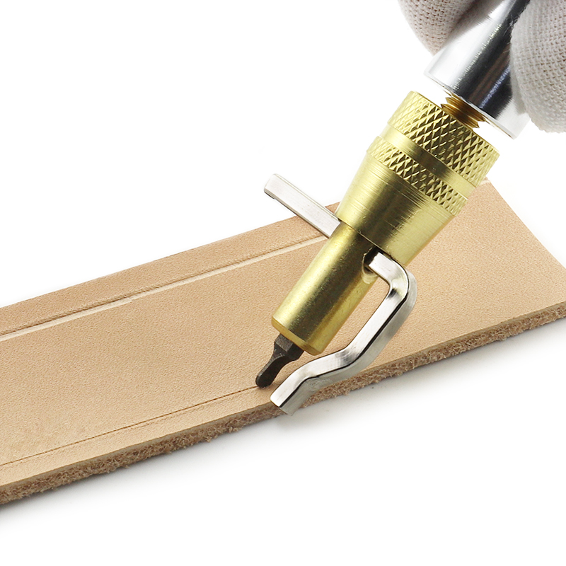 1Set Metal Adjustable Leather  - đánh giá và giá Leather Edge Beveler