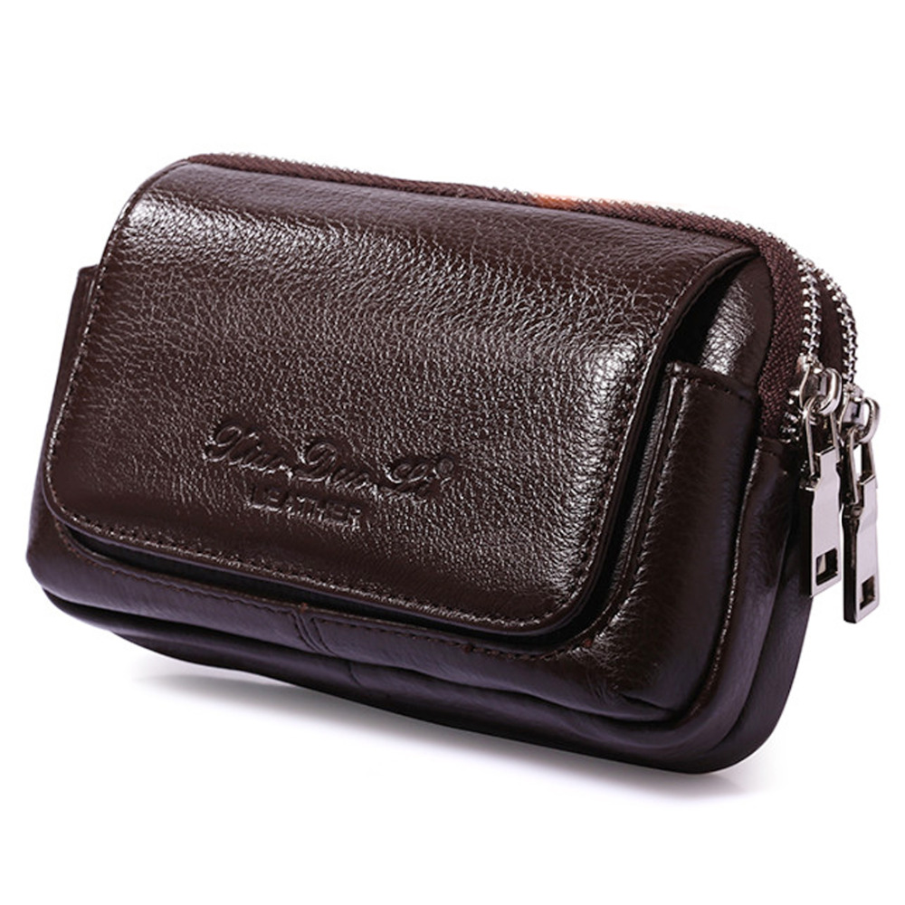 Men Genuine Leather Waist Fann - đánh giá và giá Leatherwork Wallet