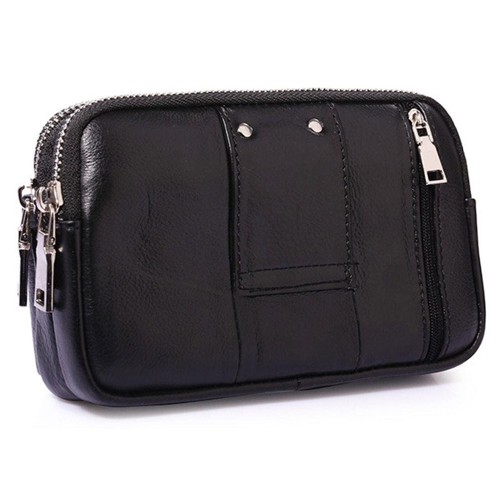 Men Genuine Leather Waist Fann - đánh giá và giá Leatherwork Wallet