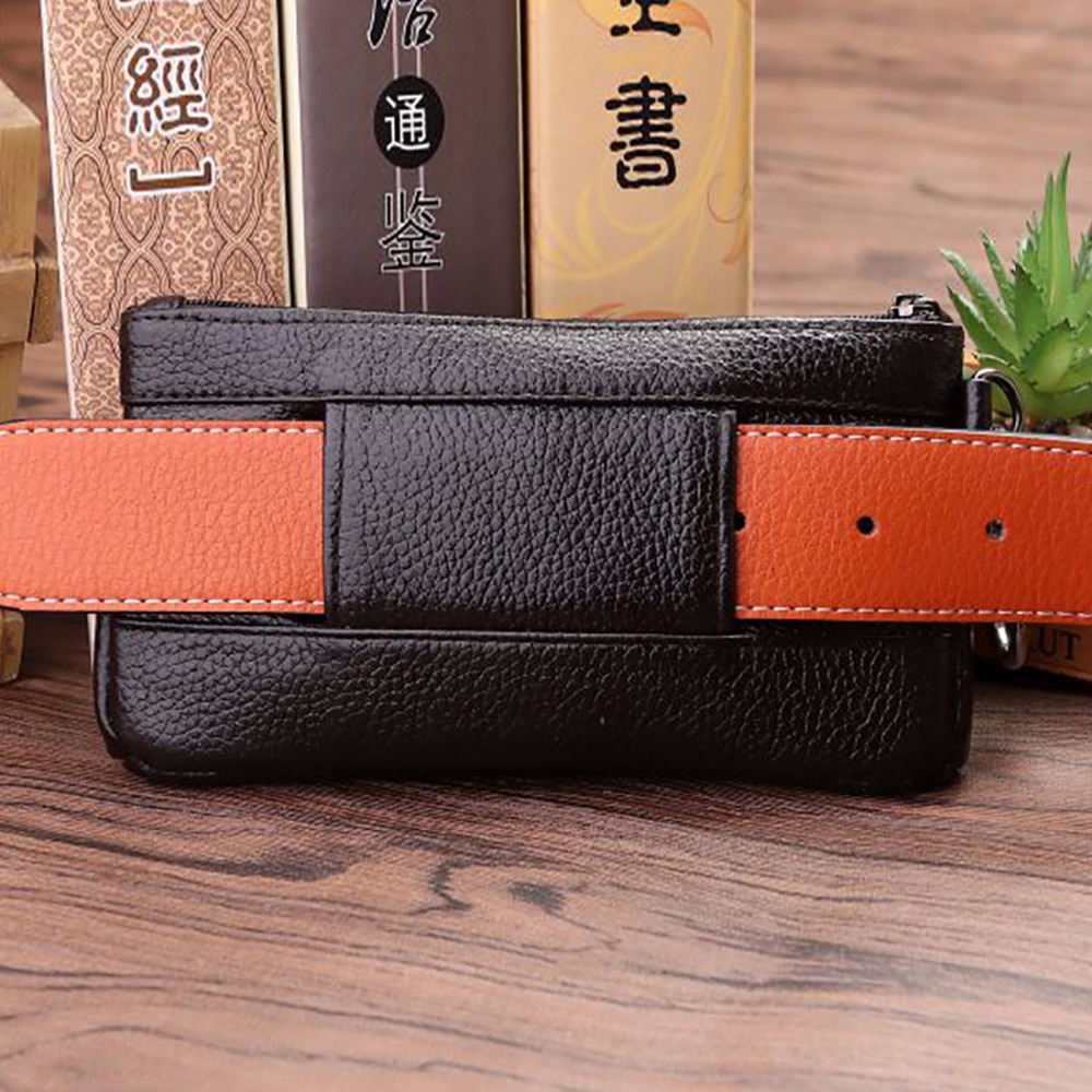 Men Fanny Waist Pack Belt Hip  - đánh giá và giá Leather Work Bag