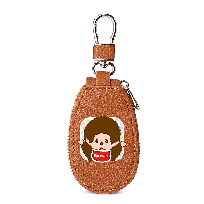 1pcs MONCHHICHI Leather Zipper - đánh giá và giá Leatherwork Wallet