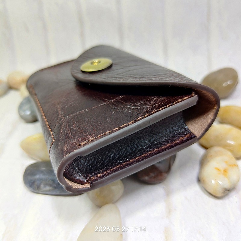 Blongk Mini Eo Túi Mỏng Dạng Đ - đánh giá và giá Leatherwork Wallet