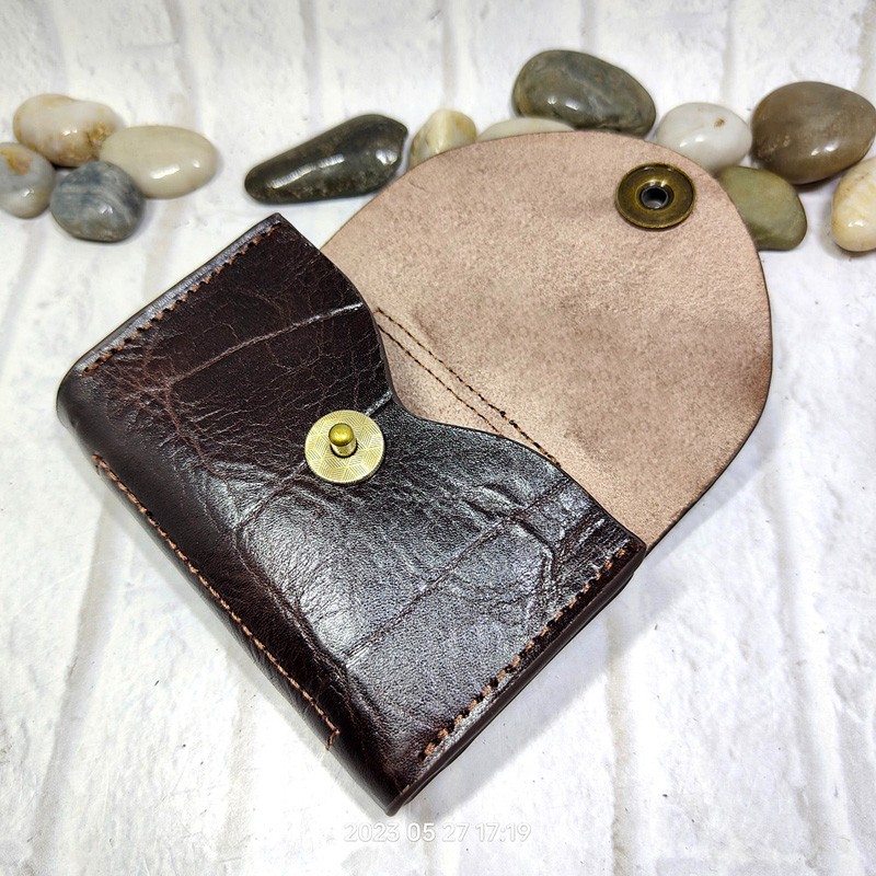 Blongk Mini Eo Túi Mỏng Dạng Đ - đánh giá và giá Leatherwork Wallet