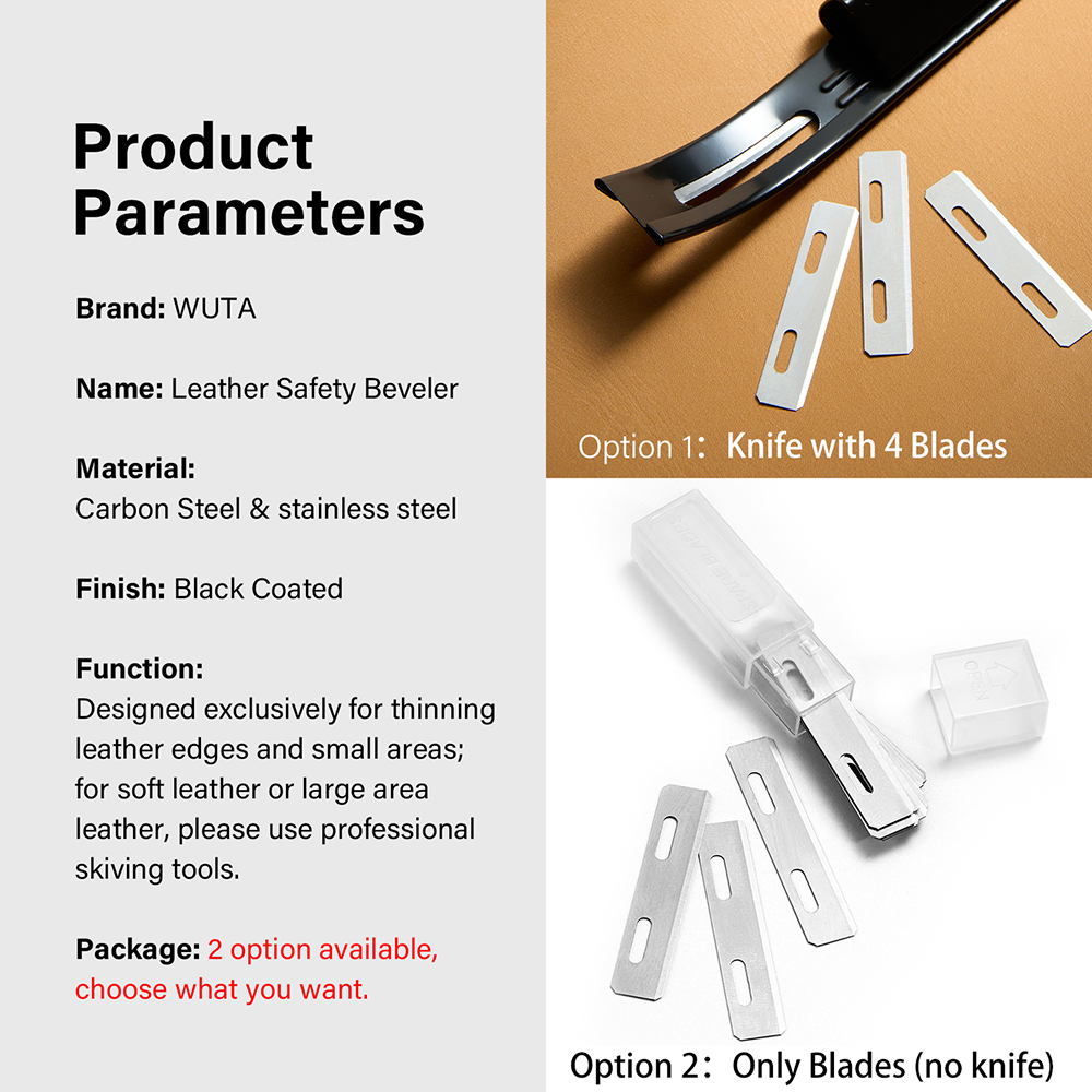 WUTA Sharp Leather Safety Beve - đánh giá và giá Leather Edge Beveler