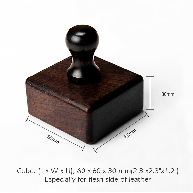 WUTA High Density Ebony Black  - đánh giá và giá Leatherwork Hammer