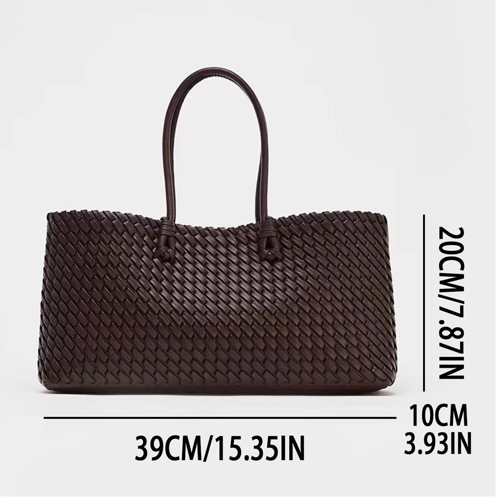 Woven Tote Bag Women Large Sho - đánh giá và giá Leatherwork Wallet