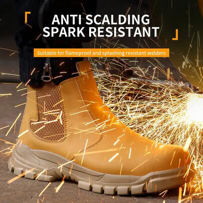 Factory Grade Men's Safety Sho - đánh giá và giá Leather Work Factory